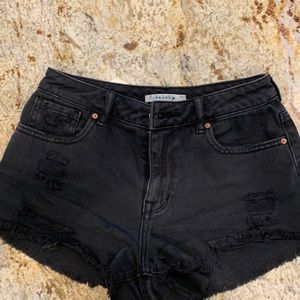 PacSun Jean Short, Black, Size 24